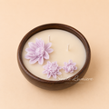 Wooden Bowl Candle